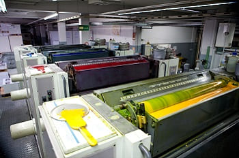 Drucksatz Schrift Hamburg der Druckerei Krüper